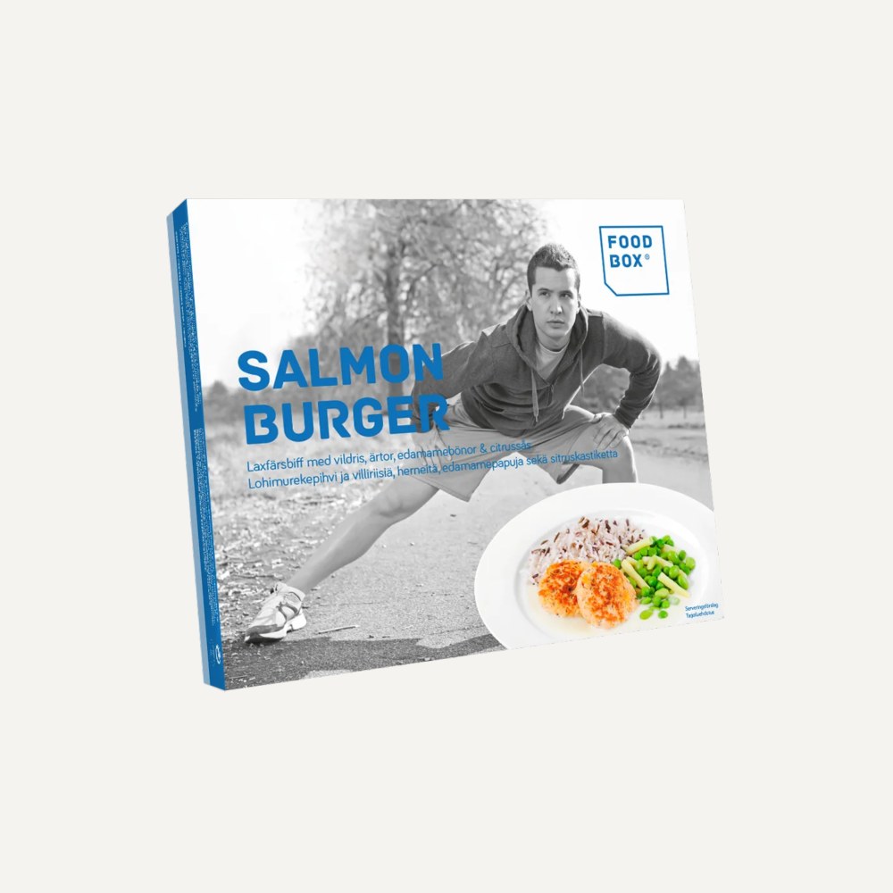 Foodbox Salmon Burger